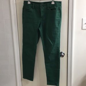 Green Skinny Jeans